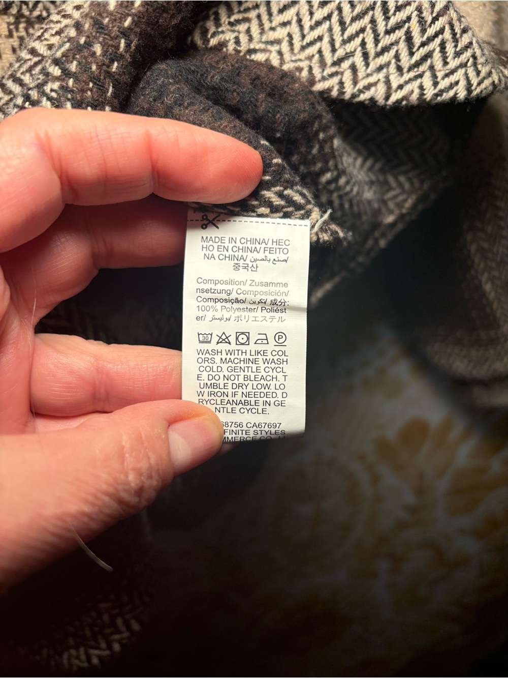 Boho Western Rustic Fall Shacket Transitional Layering Grunge Cabincore - Picture 3 of 7